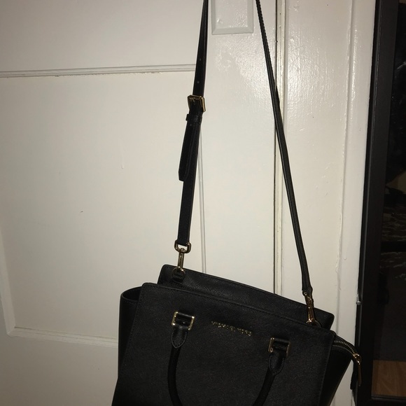 Selma Saffiano Leather Satchel - Picture 4 of 8